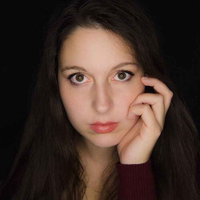 A picture of me looking right into the camera